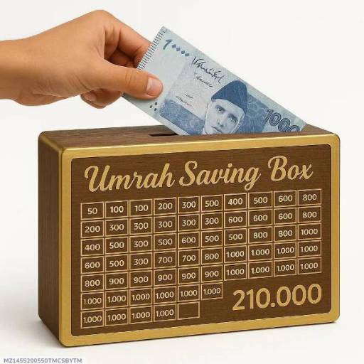 Umarh Saving Box Free Home Delivery All Over Pakistan