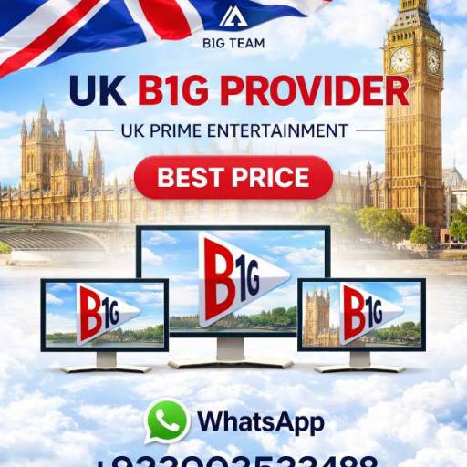 B1G IPTV Subscription & Reseller Panel – Best IPTV Service in 2025