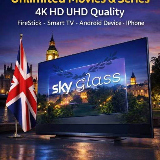 SKY GLASS - APK - IPTV SUBSCRIPTION For SKY GLASS IPTV UK!