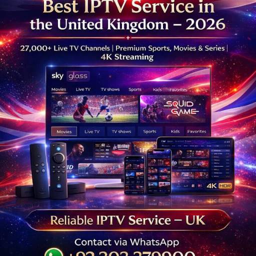 SKY GLASS IPTV UK – Best 4K IPTV Subscription 2026